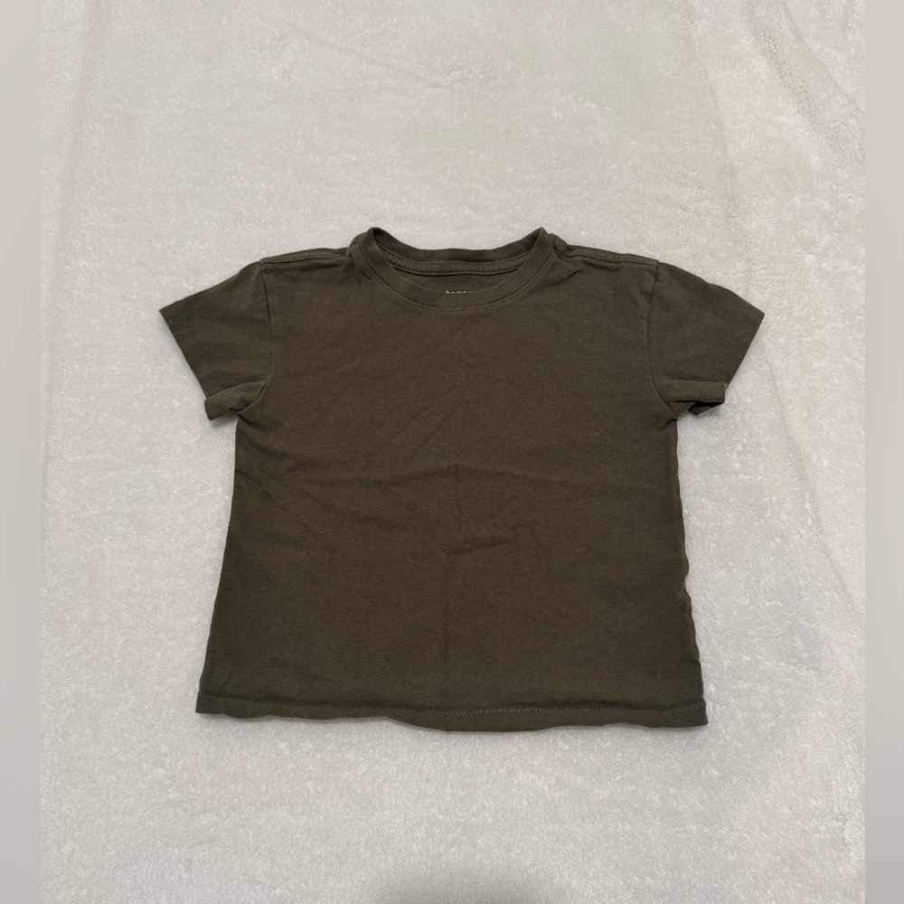 Tones Kids Everyday Tee in Olive Green